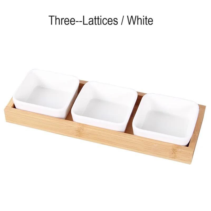 Divided Snack Platter with Storage Tray Dried Fruit Bowl Snack Plates for Chips and Dip Dry Spice Candies Dried Fruits