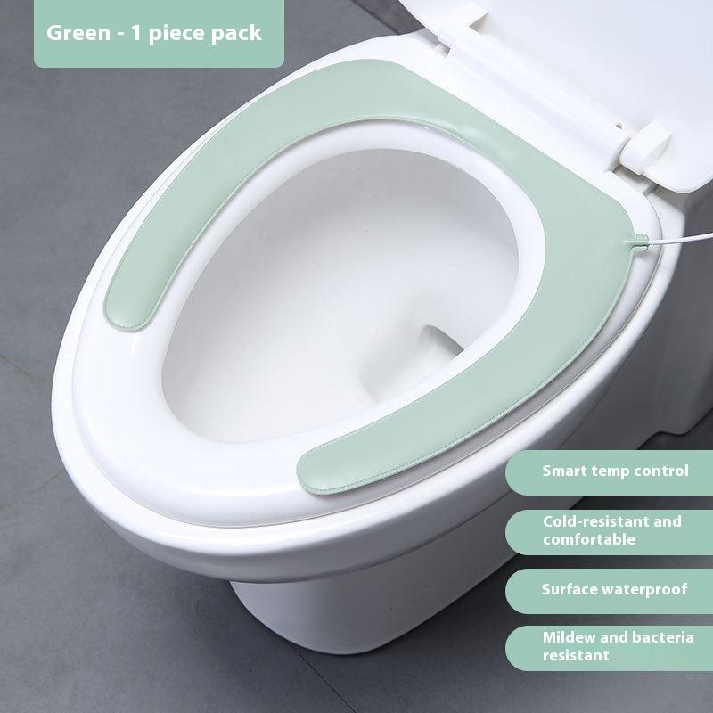 Vyhřívané WC sedátko inteligentní konstantní teplota domácí WC sedátko vodotěsné zimní adsorpční vyhřívání WC víko WC samolepka