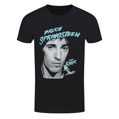 Bruce Springsteen T-shirt River 2016 The Boss Officieel Nieuw Zwart