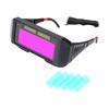 Auto Darkening Welding Goggles with ABS Frame and Light Sensing Lens Eye Protections Eyewears for Arcing Safety