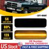2x LED Side Smoked Front Marker Lights Fit Dodge 81-93 D150 D250 D350 W150 W250