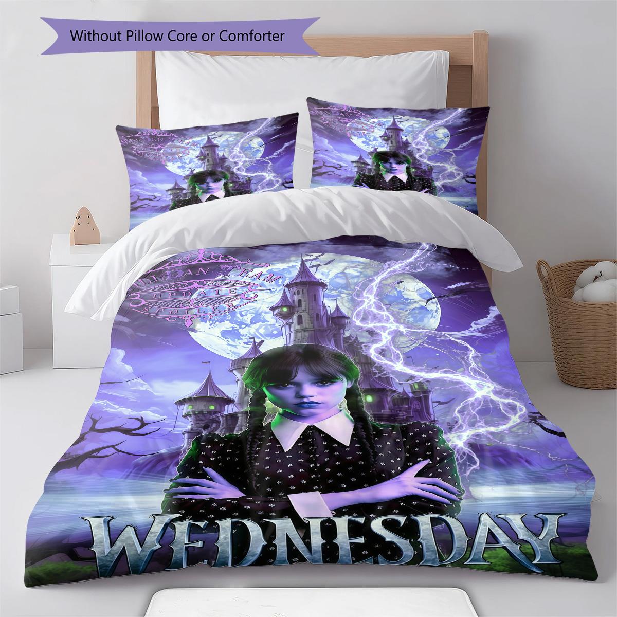 

Comedy TV RugPattern Bedding Quilt Set Quilt Cover Pillowcase Home Decoration Birthday Gift (1 * duvet cover + 2 * pillowcase, without core) 135x200cm