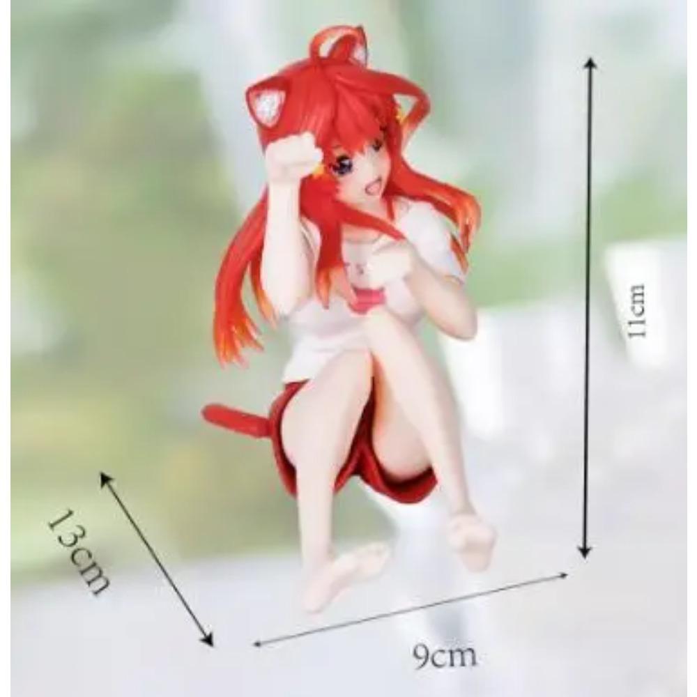 The Quintessential Quintuplets Girls Nakano Yotsuba Nakano Itsuki Action Figure Model doll Toys 11-15CM