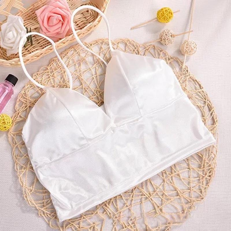 

Женское нижнее белье с глубоким V-образным вырезом и пряжкой, бюстгальтер, бесшовный топ-труба One Size