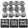 5 Pcs Leather Decorative Buttons Flower Buttons Imitation Turquoise Button for Jewellery Making Clothing Bag Dress