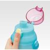 Skater Children's Water Bottle, 480ml, Direct Drinking, Plastic, One-Touch Operation, Dishwasher Safe, Made In Japan, Disney Ariel, 24 Years Old, Girl