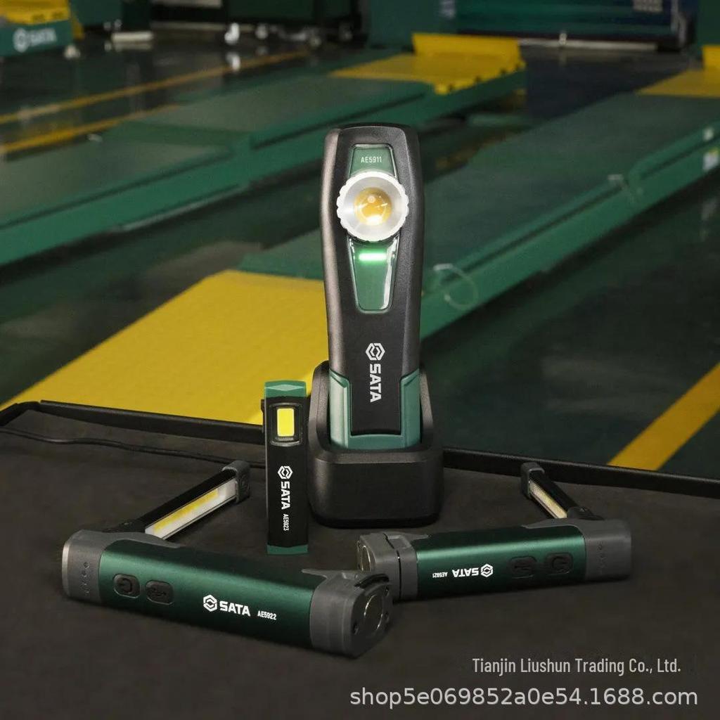 Shida AE5923 Multi-Function Magnetic Mini Flashlight for Auto and Home Repair