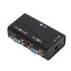 1 in 2 Out VGA Splitter 250MHz Video Distribution Duplicator VGA Splitter Amplifier  Laptop