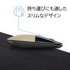 HP Wireless Mouse with Up to Battery Compatible with and MacBook Z3700, Thin, Compact, BlueLED, Gold, 16-Month Life, Mac, Windows, PC,