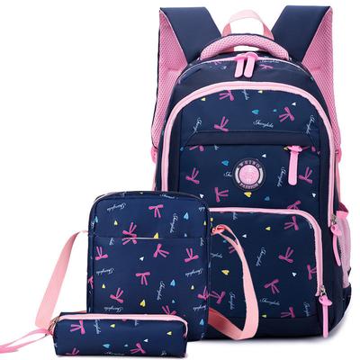 3pcs/set School Bags for Girls Sweet Cute Printing Children Backpack Kids Bookbag School Backpack Travel Shoulder Bag