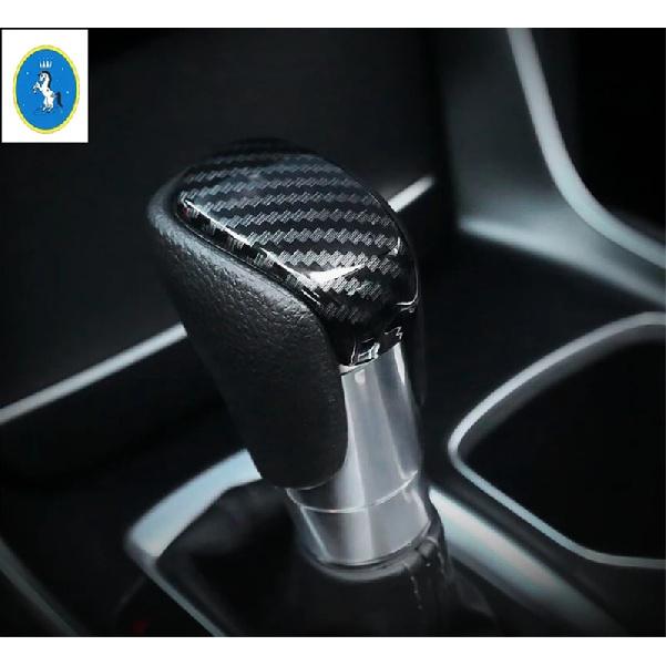 ABS Auto Gear Shift Shifter Knob Gear Head Handle Decor Cover Trim For Honda Accord 10th 2018 -  Accessories Carbon Fiber
