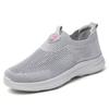 Summer casual women's shoes one pedal lazy shoes soft soles walking flying woven breathable mesh comfortable mother shoes foreign trade shoes