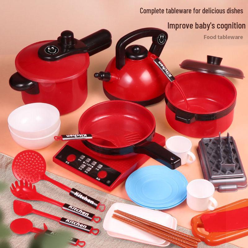Cross-border Kids’ Playhouse Kitchen Set: Qie Qie Le Fruit & Veggie Cutting Toy for Girls