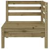 Vidaxl Ogrodowa Sofa 3-Osobowa, Impregnowane Drewno Sosnowe