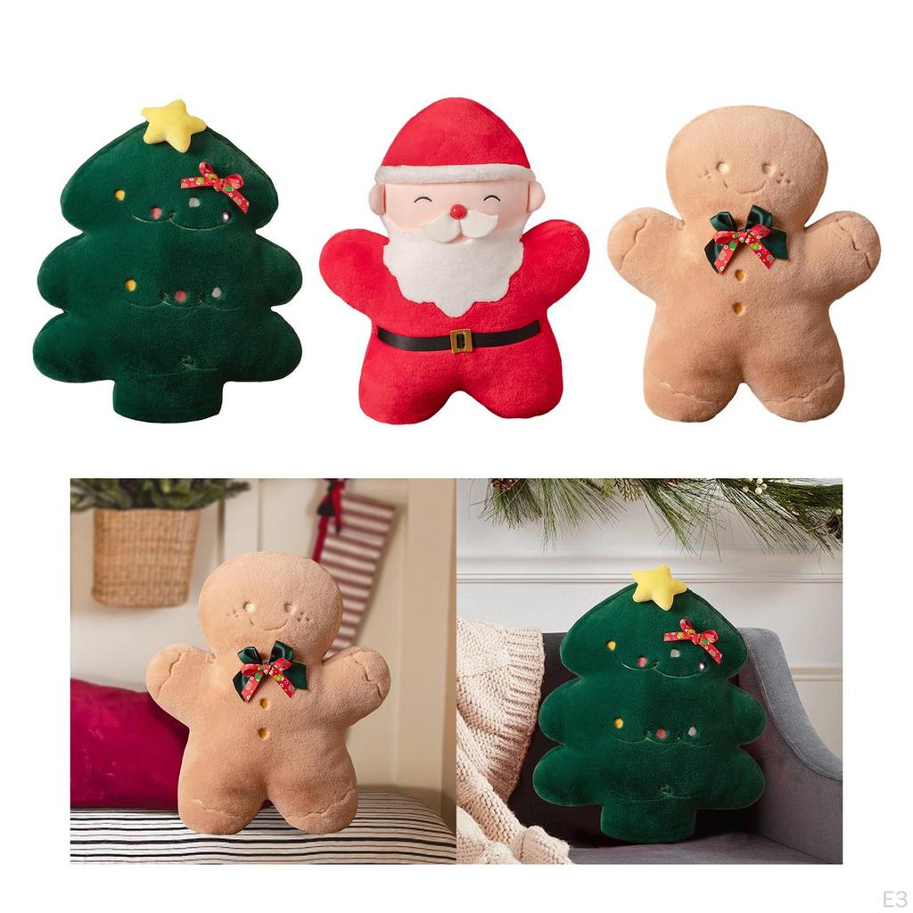 Christmas Doll Decoration Comfortable Ornament Gift Plush Toy for Shop Table