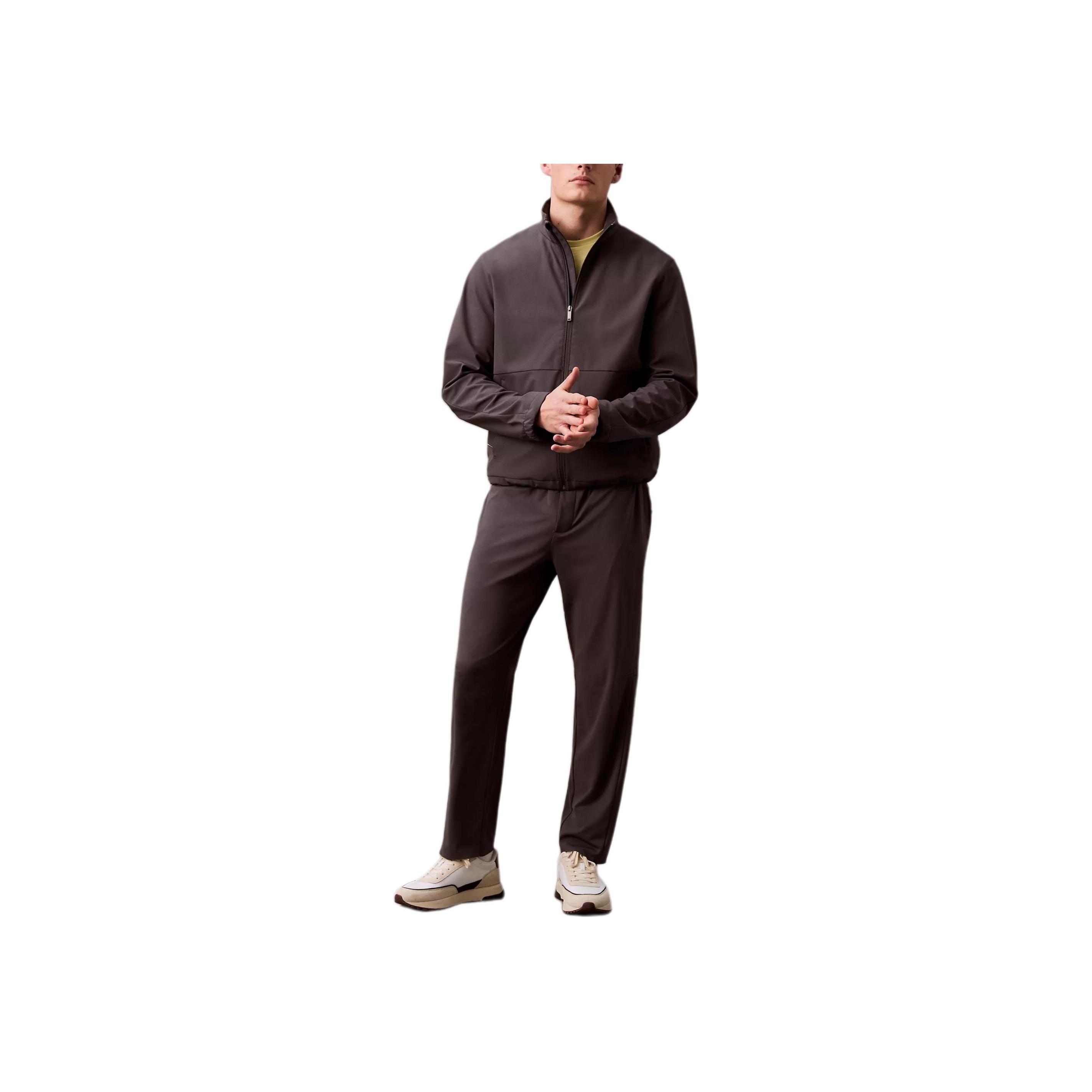 

Calvin Klein Мягкие Минималистичные Удобные Однотонные Вязаные Спортивные Штаны Мужские брюки Серый 407F650-021 XL