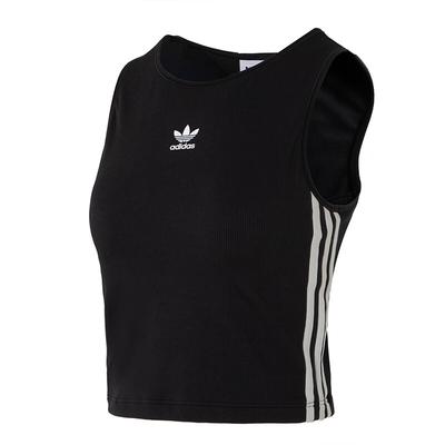 Originals Sports Casual Round Neck Sleeveless Vest Women Tops Black KB6417