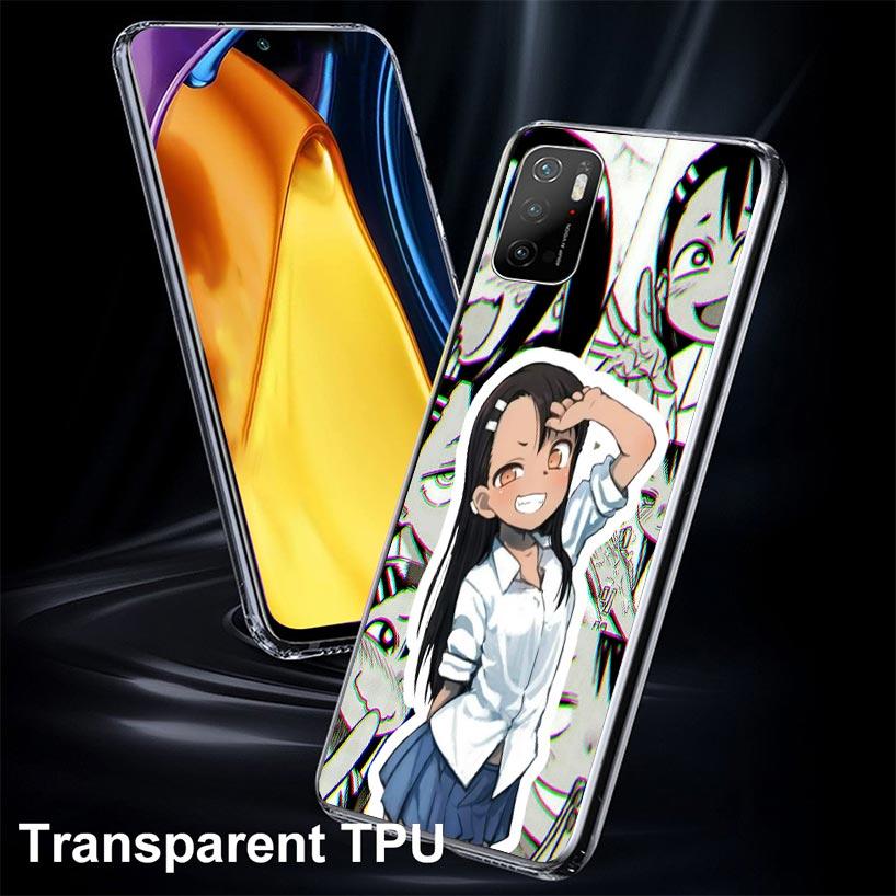 Nagatoro San Anime Aesthetic Case Phone Cover for Xiaomi Redmi Note 10 9 9S 8 8T 7 5 Pro Mi 12T 11T 10T 9T 12 11 Lite A3 A2 Tren