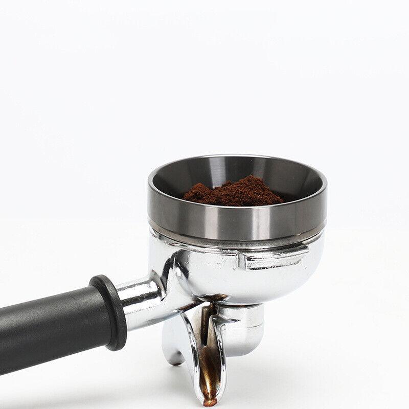 Coffee Tool Magnetic Attachment Dosing Funnel Espresso Dosing Funnel 51mm Compatible Magnetic Dosing Ring For Home Brewing Cafes