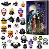 Adventní kalendář pro panenky Halloween obsahuje 24 dárků, adventní kalendář s hororovými postavami Halloween, odpočítávací kalendář Halloween s hračkami s překvapením