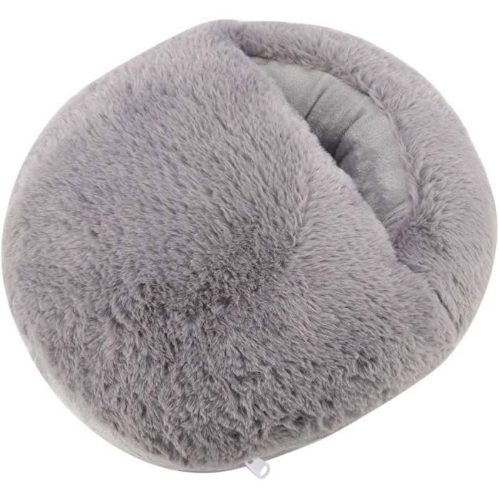 Chauffe-pieds - CELLUSTOP - Coussin USB rechargeable - Flanelle 360° - Sécurité anti-brûlure - Pour adultes et enfants