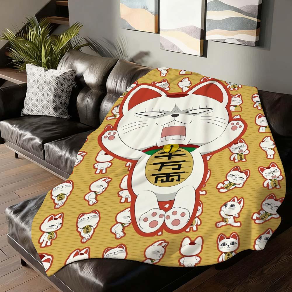 Cartoon Cute T Turbo G Granny Blanket Soft and Skin Friendly For Couch Bed Napping Bedspread All Seasons Comforter