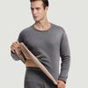 Nanjiren Men's Thickened Silk Blend Fleece Thermal Underwear Set