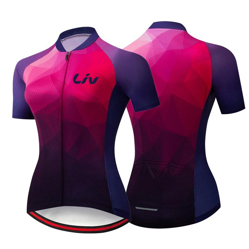 

Women s Cycling Clothing Summer Cycling Jersey Short Sleeved Quick Drying Sportswear Cycling Bib Outdoor Cycling Suit Set XS（old） коричневый