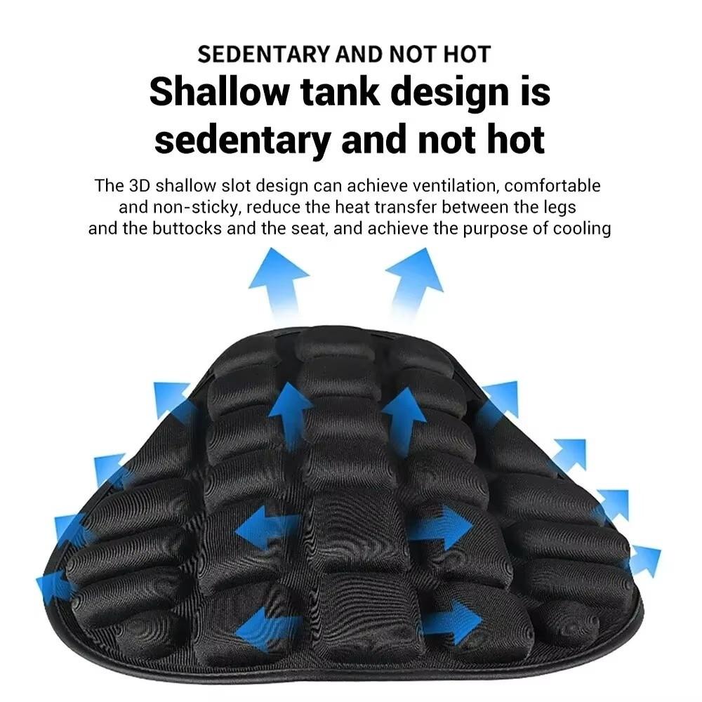 Foam Motorcycle Seat Cover Shock Absorption Universal Seat Cover Motorcycles Electric Bike