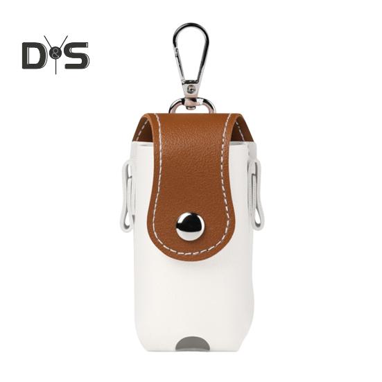 Miniaturowa torba golfowa na talię, przenośna, sztuczna skóra, uchwyt na piłki golfowe, pokrowiec na piłki, akcesoria golfowe dla golfistów, mężczyzn i kobiet