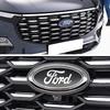 For Focus Mk2 Mk3 Fiesta Mk7 Ranger Mondeo Mk4 S-MAX Kuga 1Pc 15cm Car Front Grille Logo Trunk Accessories Hood Sticker