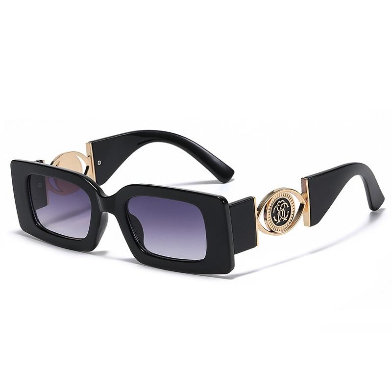 Small Rectangle Sunglasses Men Women Travel Shades Square Sun Glasses Vintage Retro Lunette Soleil Femme Uv400