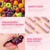 Julystar 8 Colors Fruity Color Changing Lipstick, Temperature Magic Mood Lip Balm, Moisturizing Hydrating Lip Glow, Natural Sheer Tinted Lip Makeup