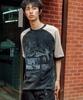 XTONZ Xtt138 Kate Fading Raglan T-Shirt (Black)