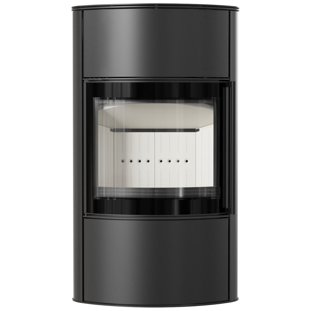 Wood burning steel stove KRATKI BJORN/W Ø 150 8 kW