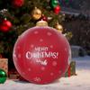 Giant PVC Balls Inflatable Christmas Ornaments Weather-Resistant Home Decor for Holiday Events Celebrations Porch Door Tree