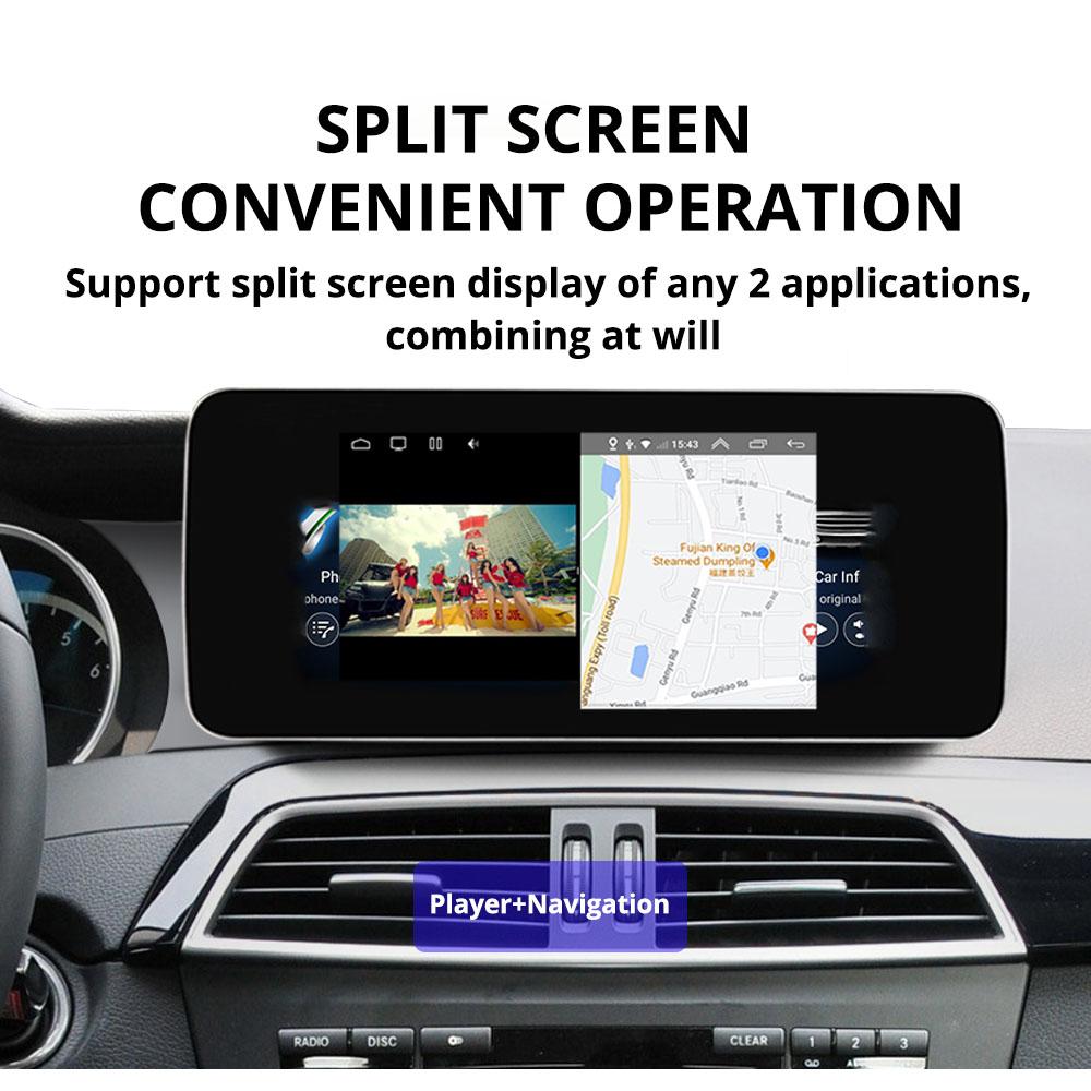 10.25'' Android 13 Car Radio For Mercedes C Class W204 W205 2008-2018 LHD Multimedia GPS Player Carplay Auto Screen BT