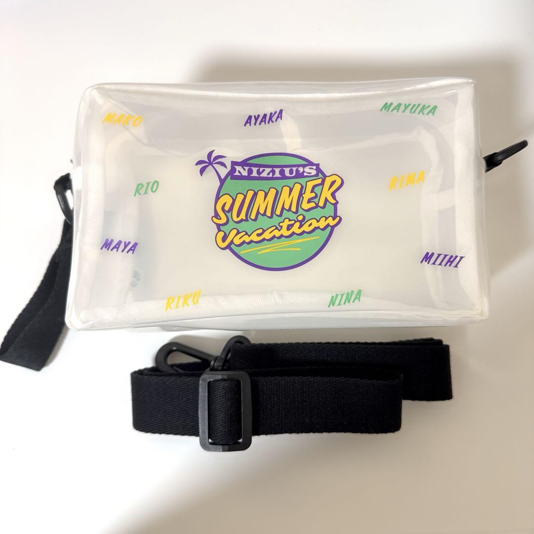 

[USED] NiziU s summer vacation clear shoulder bag