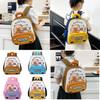 Cute Childrens Dual Shoulder Backpack For Kids With Capybara Pattern And Polyester Lining