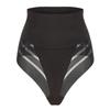 Women's High-Waisted Mesh Thong Shapewear with Tummy Control and Butt Lift