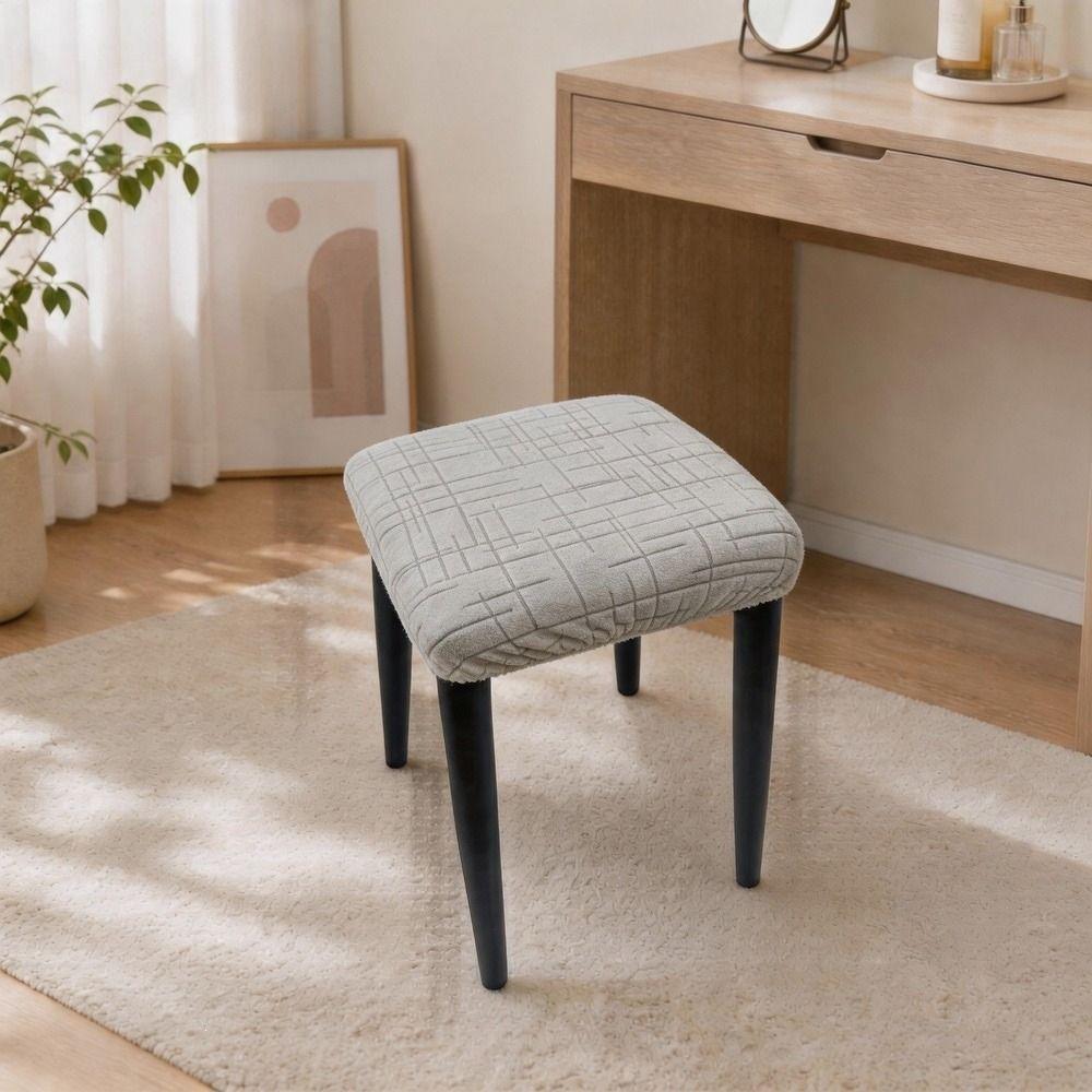 Waterproof Stretch Seat Covers Washable Table Chair Cover Chair Seat Cover for Square Chairs