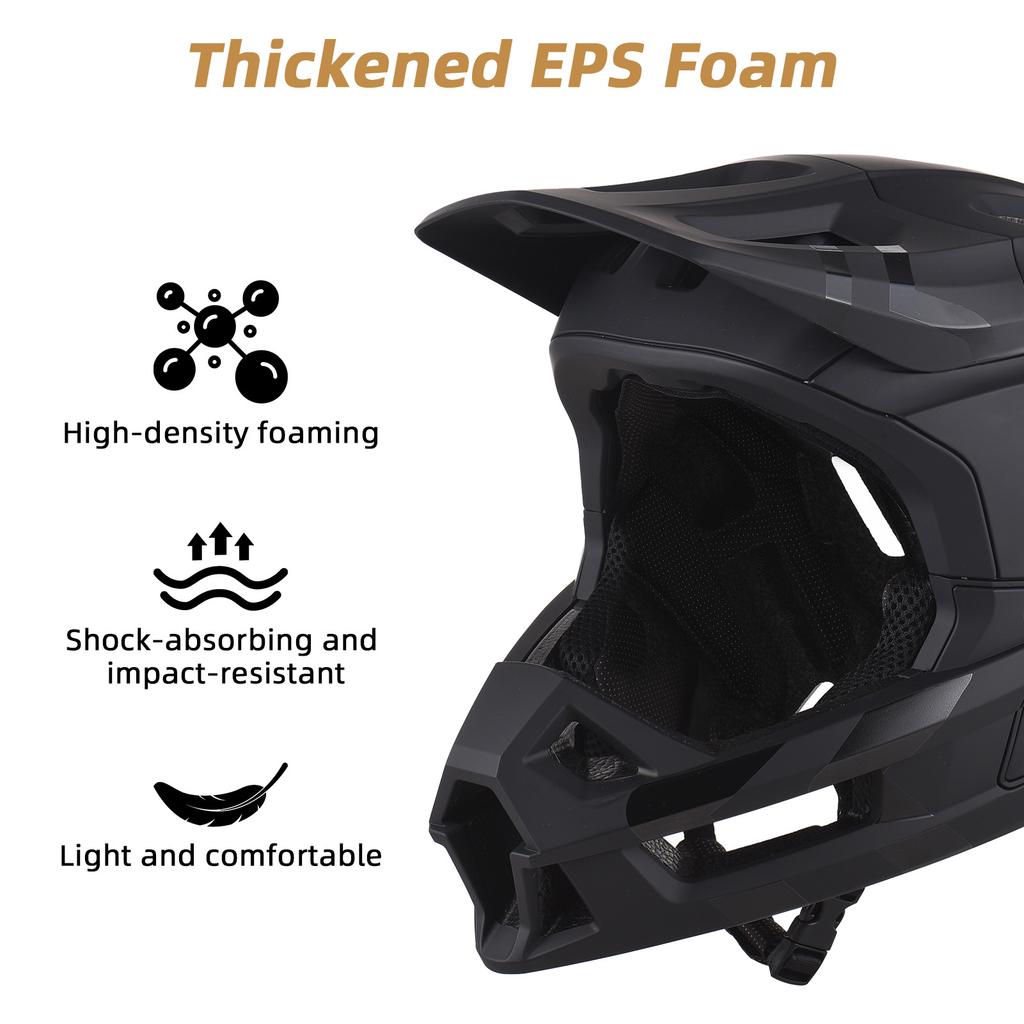 Full Face Mountain Bike Helmet Ventilation Lightweight Helmet