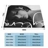 Music Singer Ayliva Blankets Soft Warm Flannel Throw Blanket Cover for Bed Living room Picnic Travel Home Couch