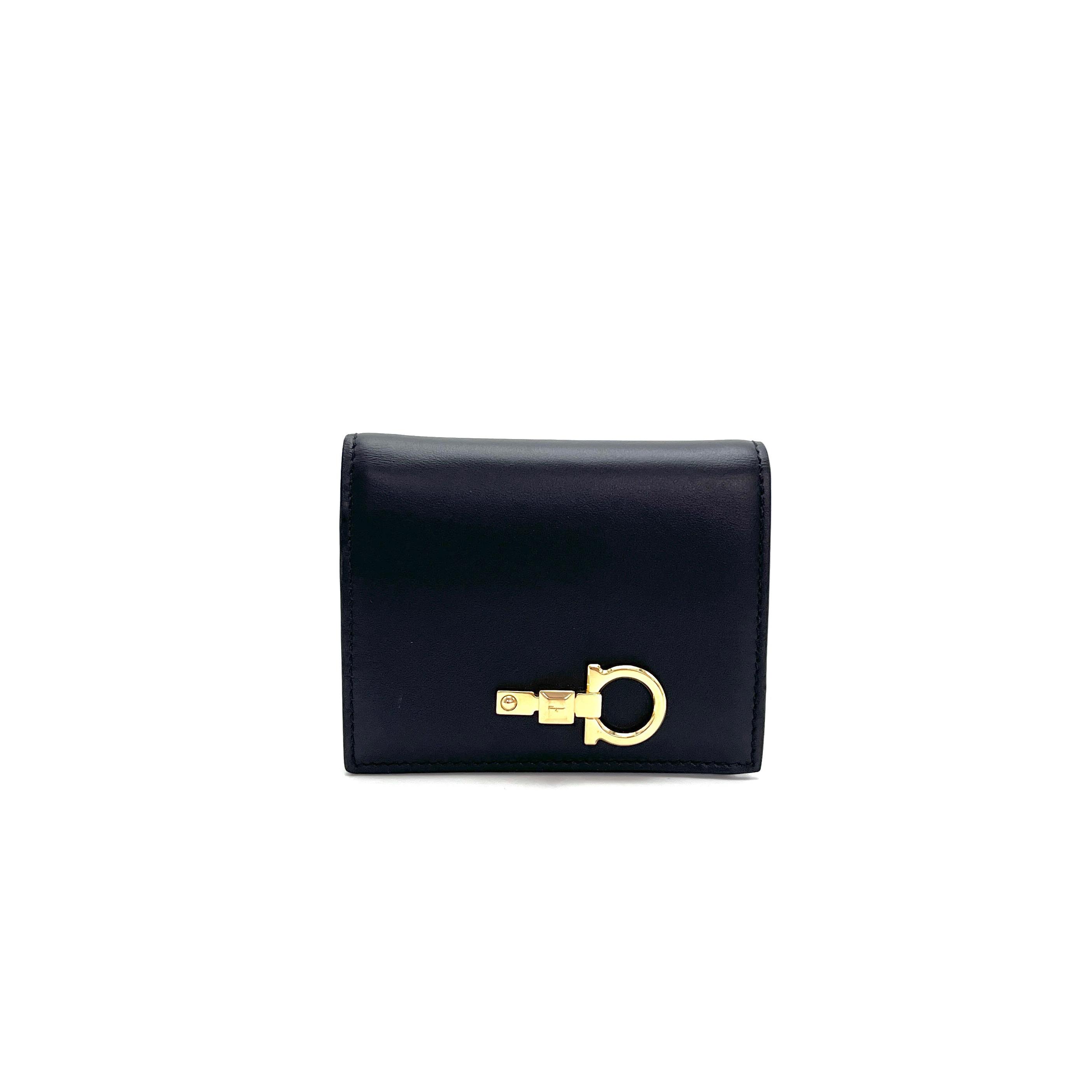 [Pre-Owned] Short Leather Wallet - Excellent #1410N4Z ONE SIZE