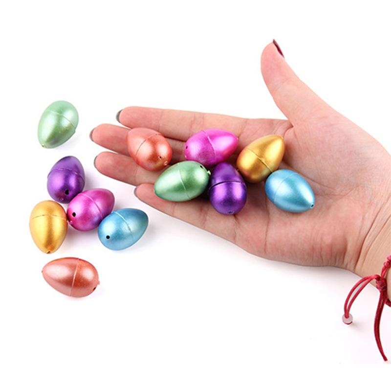 60 Pcs/Box Colorful Magic Hatching Grow Dinosaur Eggs Soak Water To Become Large Expansion Creative Funny Toys for Kids Gift