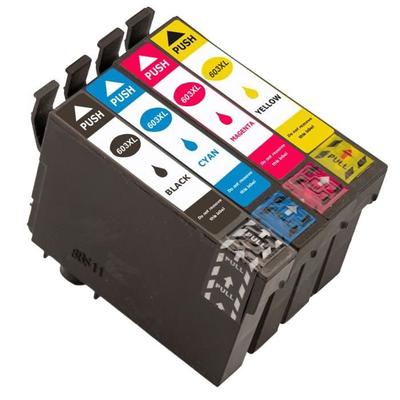 Tintenpatronen - Epson - 603 XL - Kompatibel - 4er-Pack - Schwarz/Farben - 500 Seiten