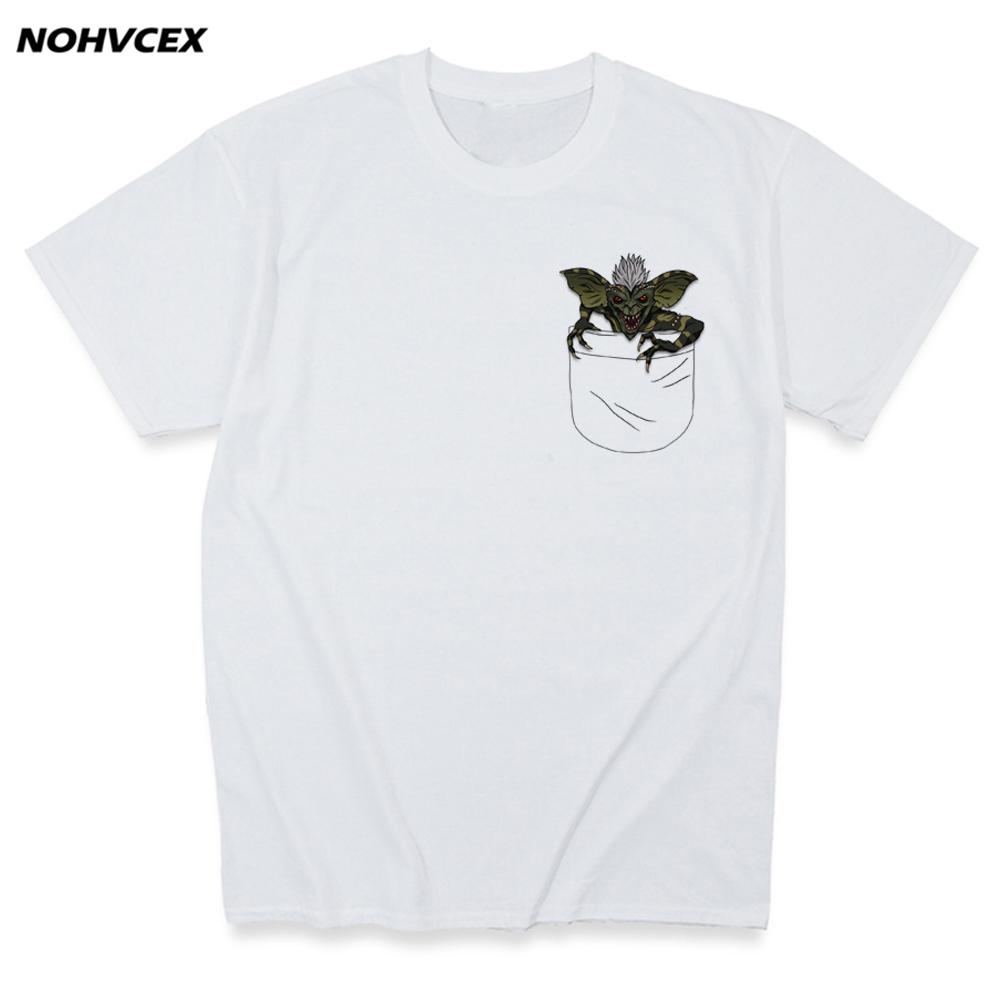 Movie Gremlins Gizmo Monster Gremlin T Shirt Men S Short Sleeved O Neck XL