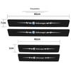 T24Car Threshold Stickers Door Sill Anti-scratch Strip Decals for Volkswagen CC Passat Jetta Beetle Tiguan Touran Sagitar Scirocco