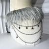 Furred Waist Belt Belly Chain for Dress Chain Belt for Women Waist Chain Belt Cowboy Waist Chain Luxurious Belt
