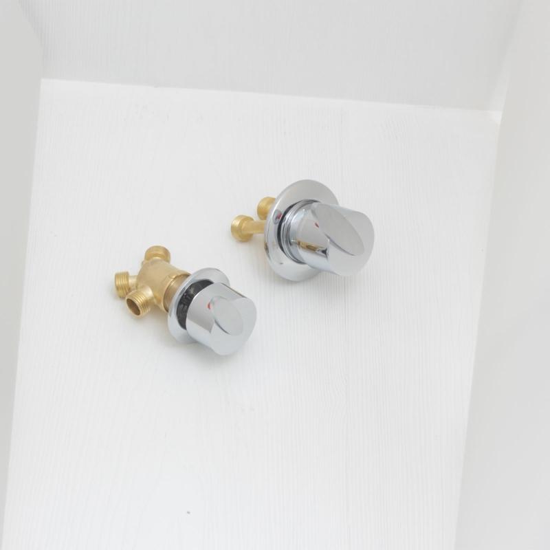 Tub Faucets Diverter Switches 1/2" Hot And Cold Water Faucets Switches Valves